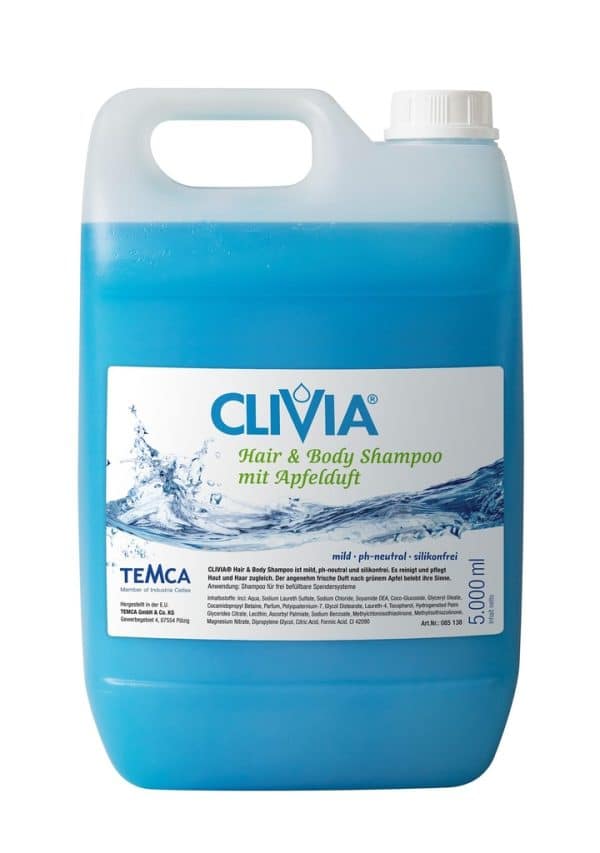 085138 CLIVIA® Hair Body Shampoo mit Apfelduft