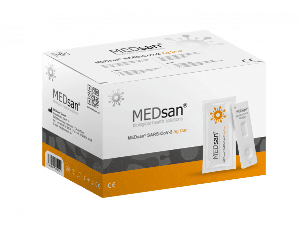 MEDsan SARS CoV 2 Ag Duo General Box