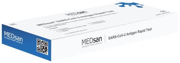MEDsan® SARS CoV 2 Antigen Rapid Test Single Test Pack