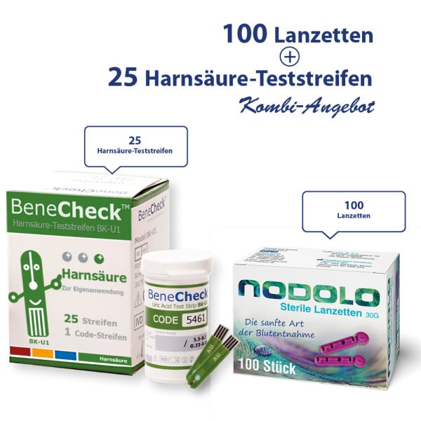 BeneCheck Teststeifen Nodlo 2 medifuxx Pharmadoc