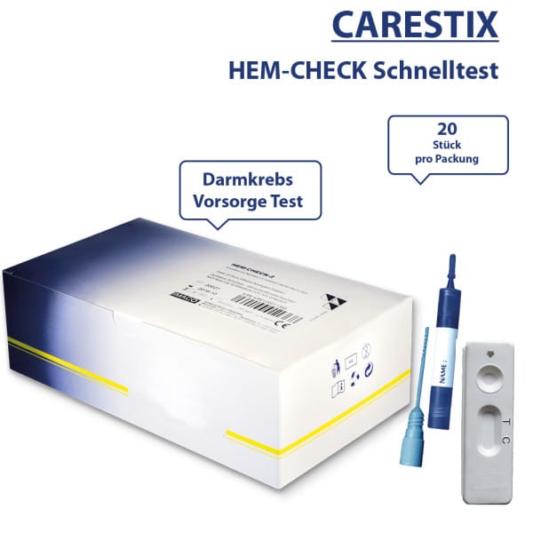 Carestix HEM CHECK Schnelltest 2 medifuxx Medpro