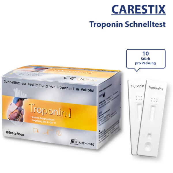 Carestix Troponin Schnelltest 2 medifuxx Medpro