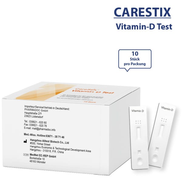 Carestix Vitamin D Test 10er 2 medifuxx Pharmadoc