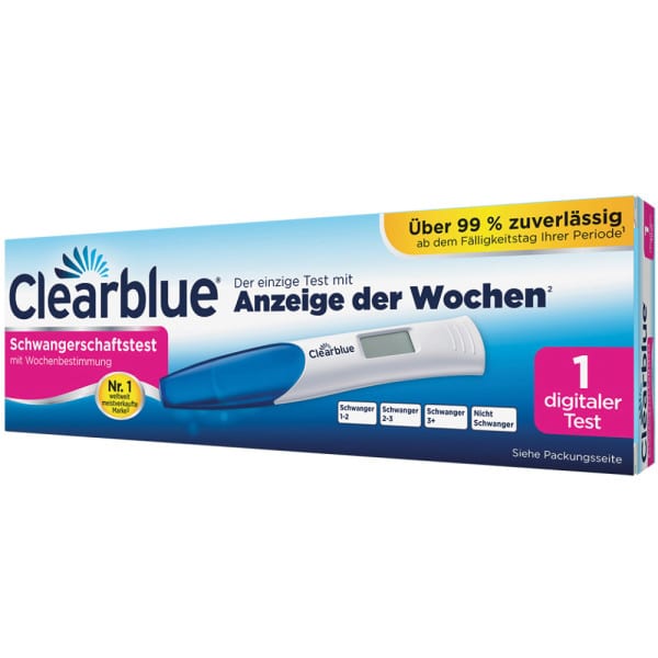 Clearblue Schwangerschaftstest 1erDigital 1 medifuxx IMACO