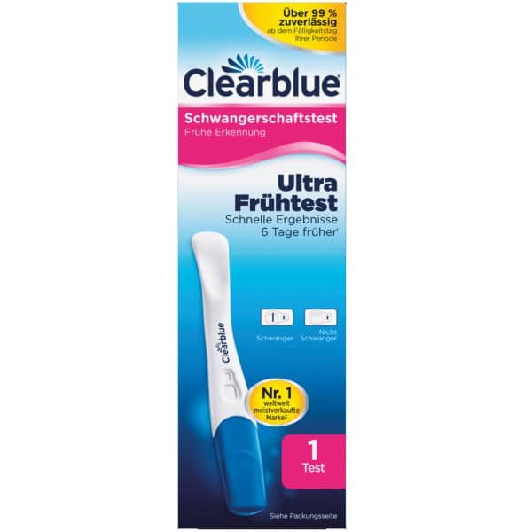 Clearblue Schwangerschaftstest 1erUltrafruh 1 medifuxx IMACO