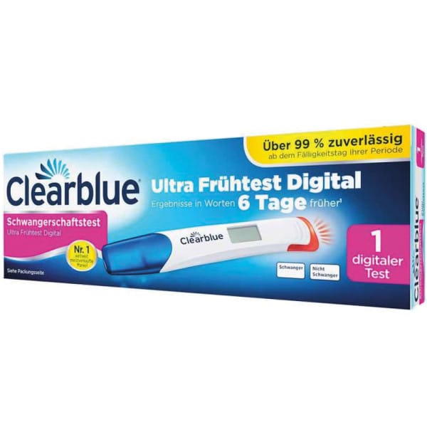 Clearblue Schwangerschaftstest 1erUltrafruh Digital 1 medifuxx IMACO