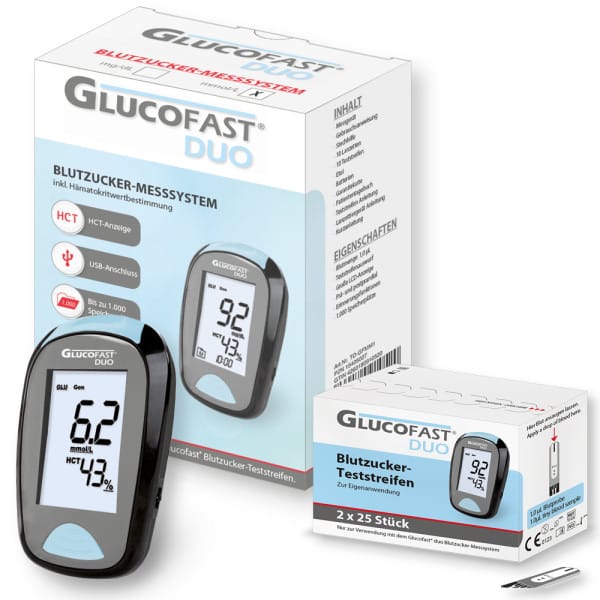 Glucofast Duo Ger t Teststreifen 1 medifuxx Cardimac