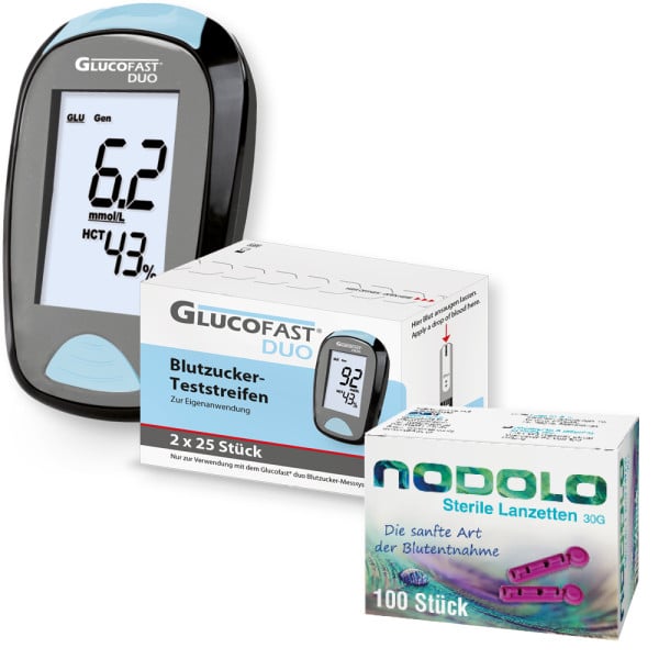 Glucofast Duo Ger t Teststreifen Nodolo 1 medifuxx Cardimac