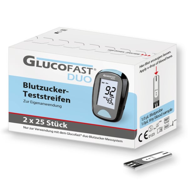 Glucofast Duo Teststreifen 1 medifuxx Cardimac