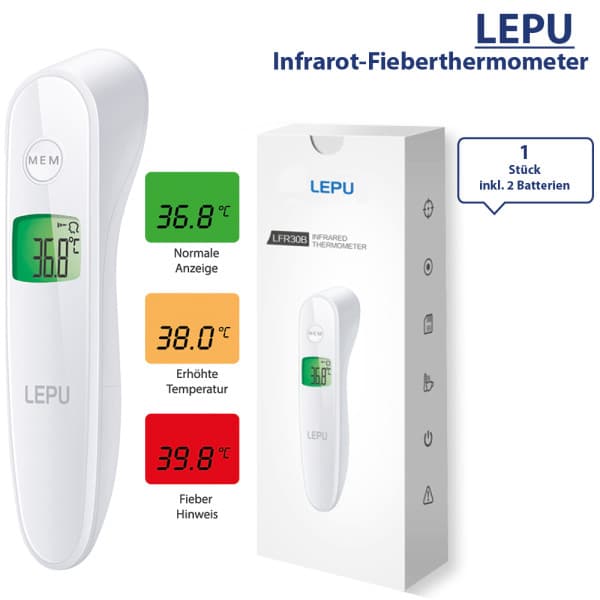 LEPU Fieber Thermometer 2 medifuxx MEDPRO