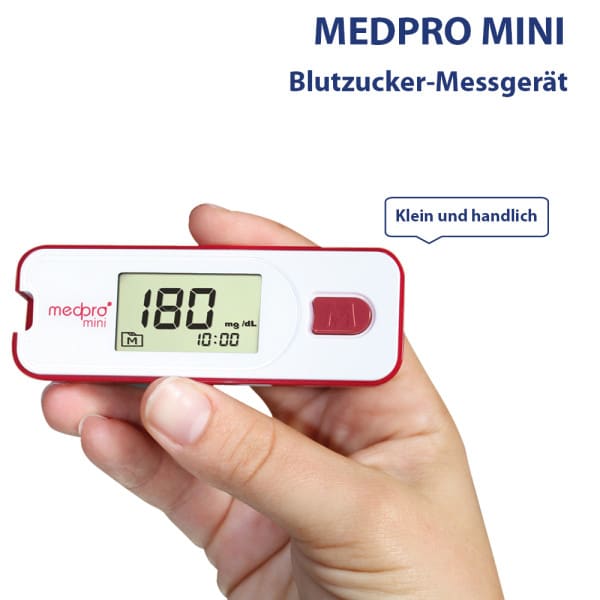 Mini Blutzucker Ger t 2 medifuxx MEDPRO