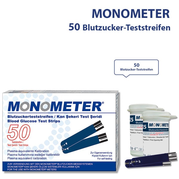 Monometer Teststreifen 2 medifuxx MEDPRO